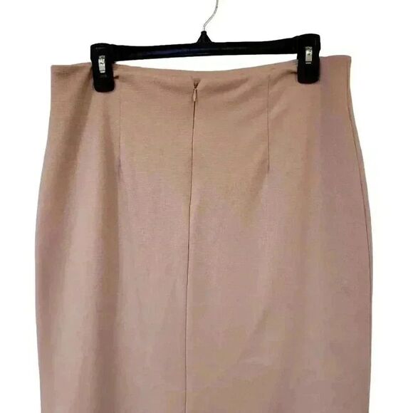 Philosophy Women's Pink Poly/Rayon/Spandex Knit Pencil Straight Skirt - Picture 7 of 11